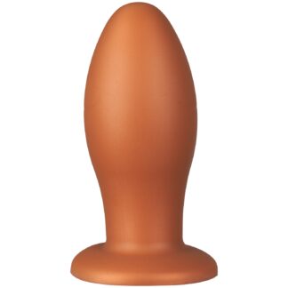 Anos Giant Soft Butt Plug 8.3 Inch - Gold