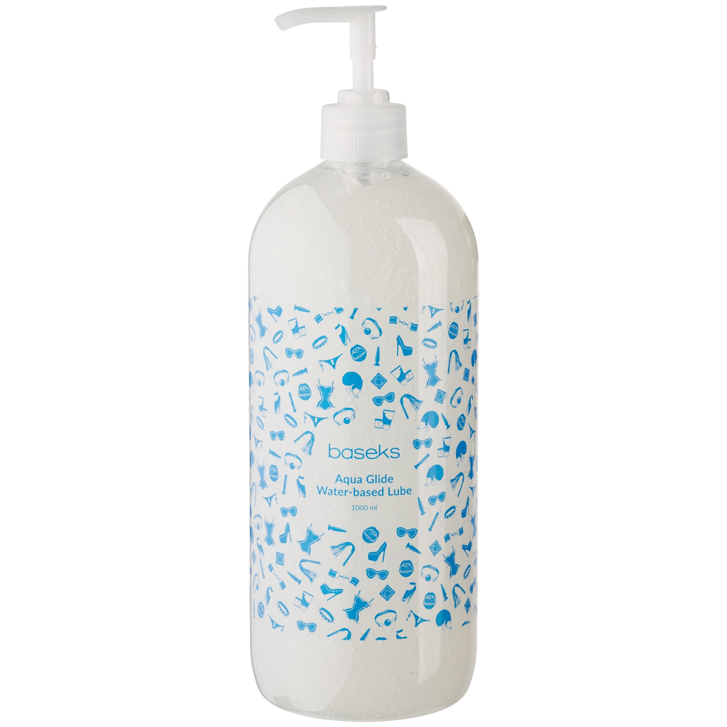 Baseks Aqua Glide Water-based Lube 1000 ml - Clear