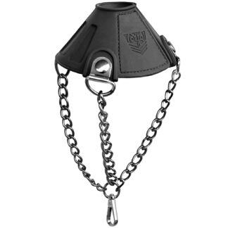Doc Johnson Fort Troff Apex Ball Chute - Black