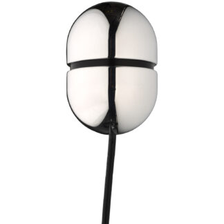 E-stim Systems Large Electro Egg - Silver - L