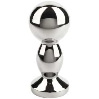 Mr. Steel Bubble Trouble Butt Plug 3.9 Inch - Silver