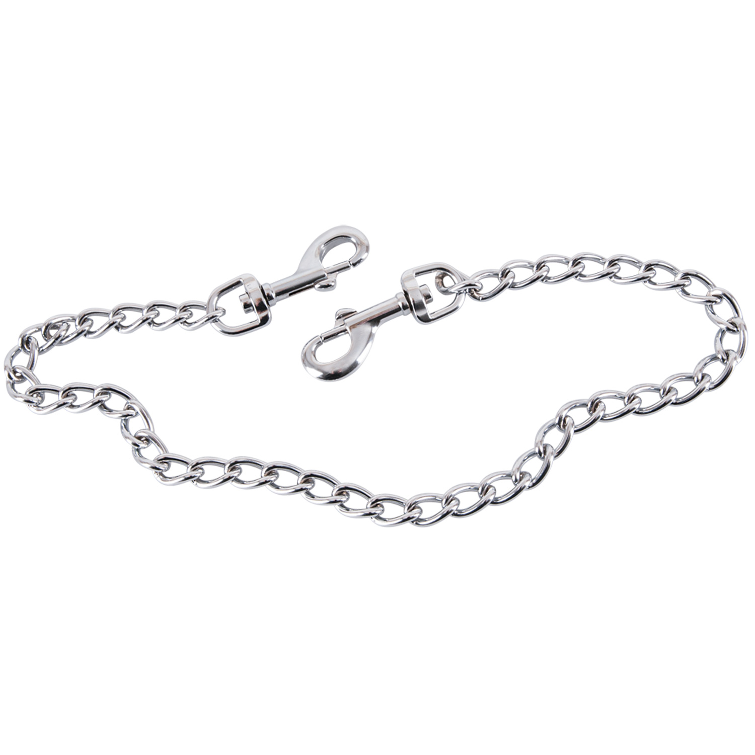 ZADO Metal Chain with Clip 19.7 Inch - Silver