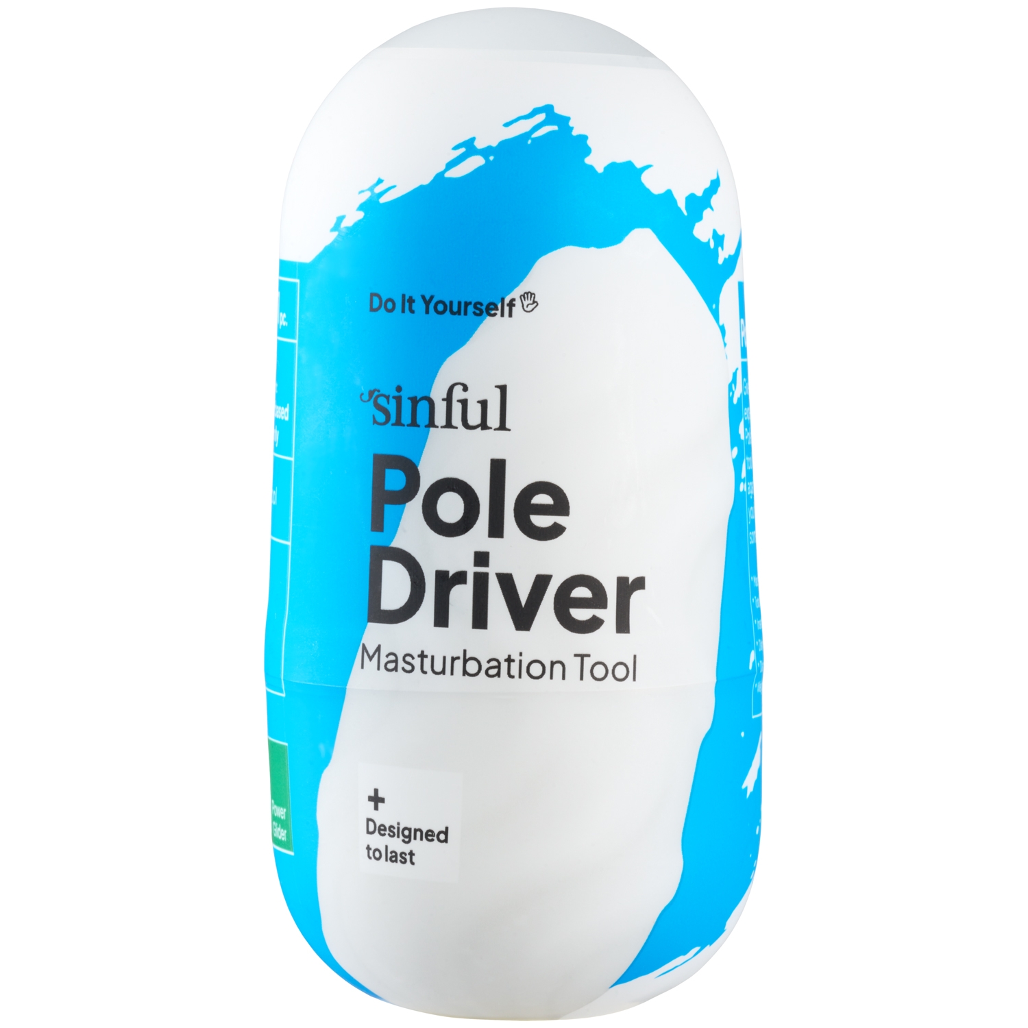 Sinful Pole Driver Masturbation Tool Stroker - Blue